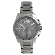  Shop Authentic Tommy Hilfiger Decker Quartz Black Dial Black Steel Strap Watch for Men - 1791347 - Luxxuri
