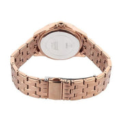  Shop Authentic Guess Crystal Diamonds Rose Gold Dial Rose Gold Steel Strap Watch For Women - W11069L1 - Luxxuri