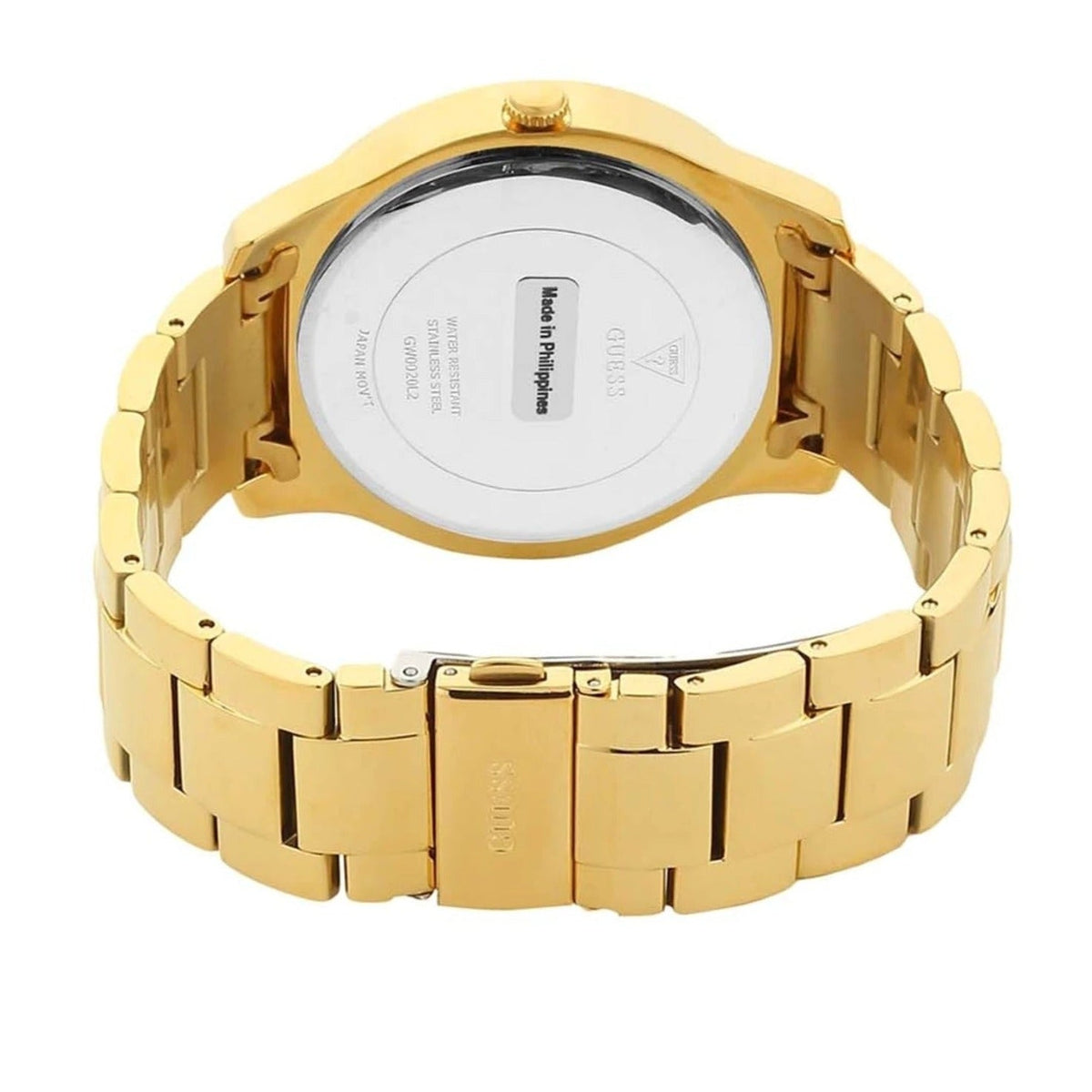  Shop Authentic Guess Crush Gold Dial Gold Steel Strap Watch For Women - GW0020L2 - Luxxuri