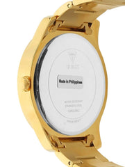  Shop Authentic Guess Crush Gold Dial Gold Steel Strap Watch For Women - GW0020L2 - Luxxuri