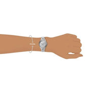  Shop Authentic Fossil Stella Sport Multifunction Silver Dial Silver Steel Strap Watch for Women - ES5108 - Luxxuri