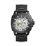  Shop Authentic Fossil Modern Machine Automatic Silver Dial Black Steel Strap Watch for Men - ME3080 - Luxxuri