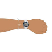  Shop Authentic Fossil Everett Automatic Skeleton Blue Dial Silver Steel Strap Watch for Men - ME3220 - Luxxuri