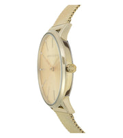  Shop Authentic Armani Exchange Lola Analog Gold Dial Gold Mesh Strap Watch For Women - AX5536 - Luxxuri