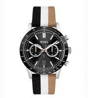  Shop Authentic Hugo Boss Allure Chronograph Black Dial Multicolor Nylon Strap Watch for Men - 1513963 - Luxxuri