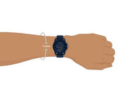  Shop Authentic Armani Exchange Outerbanks Chronograph Blue Dial Blue Silicone Strap Watch For Men - AX7128 - Luxxuri