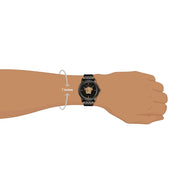  Shop Authentic Versace Palazzo Empire Black Dial Black Steel Strap Watch for Men - VERD00518 - Luxxuri