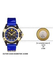 Shop Authentic Versace Icon Active Chronograph Black Dial Blue Rubber Strap Watch For Men  VEZ700521 - Luxxuri