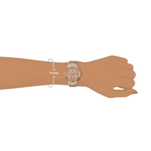  Shop Authentic Guess Duchees Quartz Rose Gold Dial Rose Gold Steel Strap Watch For Women - GW0558L3 - Luxxuri