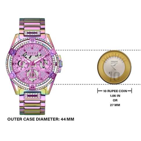  Shop Authentic Guess Queen Multicolor Dial Multicolor Steel Strap Watch For Women - GW0464L4 - Luxxuri