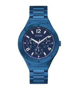  Shop Authentic Guess Scope Multifunction Blue Dial Blue Steel Strap Watch for Men - GW0454G4 - Luxxuri