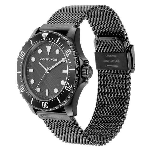  Shop Authentic Michael Kors Everest Quartz Grey Dial Grey Mesh Bracelet Watch For Men - MK9093 - Luxxuri