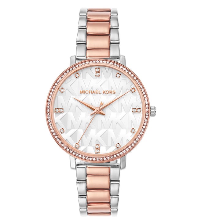  Shop Authentic Michael Kors Pyper Quartz White Dial Two Tone Steel Strap Watch For Women - MK4667 - Luxxuri
