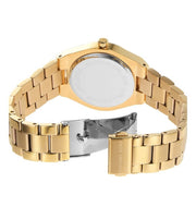  Shop Authentic Michael Kors Lennox Three Hand Silver Dial Gold Steel Strap Watch For Women - MK7391 - Luxxuri