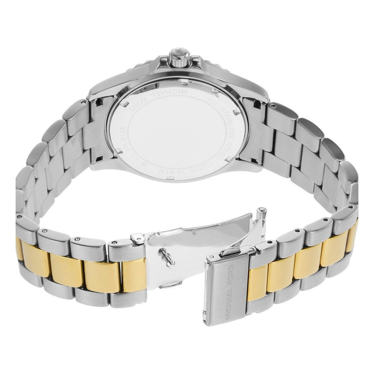  Shop Authentic Michael Kors Everest Three Hand Silver Dial Two Tone Steel Strap Watch For Men - MK9141 - Luxxuri