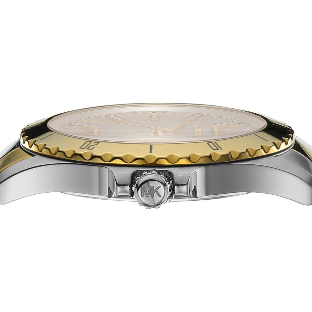  Shop Authentic Michael Kors Everest Three Hand Silver Dial Two Tone Steel Strap Watch For Men - MK9141 - Luxxuri