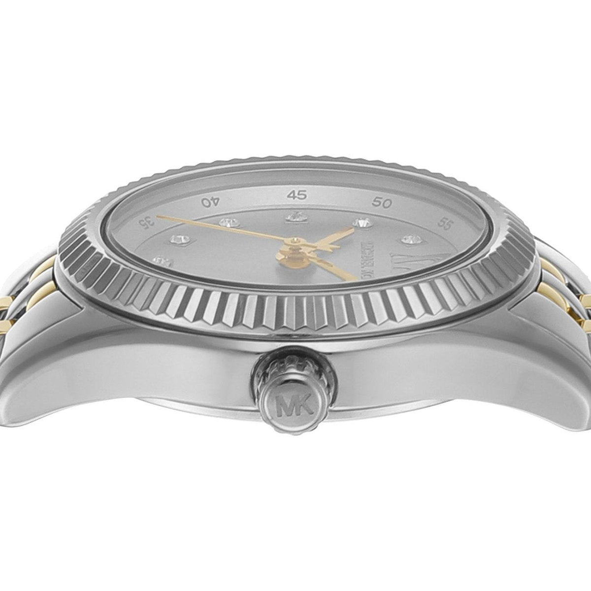  Shop Authentic Michael Kors Lexington Analog Silver Dial Two Tone Steel Strap Watch for Women - MK4740 - Luxxuri