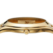  Shop Authentic Michael Kors Runway Gold Dial Gold Steel Strap Watch For Women - MK4732 - Luxxuri