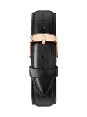  Shop Authentic Daniel Wellington Classic Sheffield Black Dial Black Leather Strap Watch For Men - DW00100127 - Luxxuri