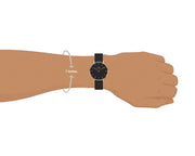  Shop Authentic Daniel Wellington Petite Ashfield Black Dial Black Mesh Strap Watch for Women - DW00100307 - Luxxuri