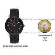  Shop Authentic Daniel Wellington Iconic Motion Black Dial Black Rubber Strap Watch For Men - DW00100425 - Luxxuri