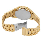  Shop Authentic Michael Kors Lexington Chronograph Blue Dial Gold Steel Strap Watch for Men - MK9153 - Luxxuri