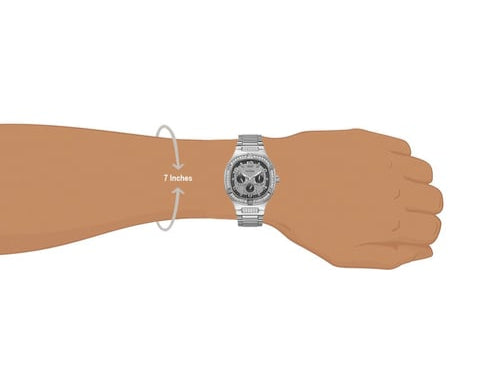  Shop Authentic Guess Duke Glitz Black Dial Silver Steel Strap Watch For Men - GW0576G1 - Luxxuri