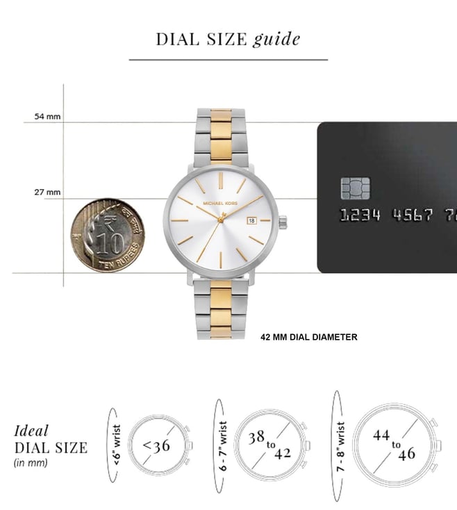  Shop Authentic Michael Kors Blake Analog Silver Dial Two Tone Steel Strap Watch for Women - MK9134 - Luxxuri