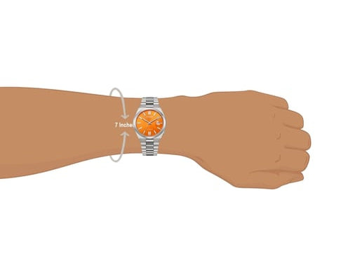  Shop Authentic Citizen Tsuyosa Automatic Orange Dial Silver Steel Strap Watch For Men - NJ0151-88Z - Luxxuri