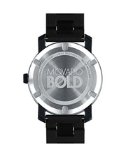  Shop Authentic Movado Bold TR90 Black Dial Black Steel Strap Watch for Men - 3600099 - Luxxuri