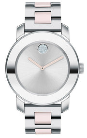  Shop Authentic Movado Bold Silver Dial Two Tone Steel Strap Watch for Women - 3600702 - Luxxuri