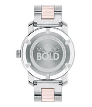  Shop Authentic Movado Bold Silver Dial Two Tone Steel Strap Watch for Women - 3600702 - Luxxuri