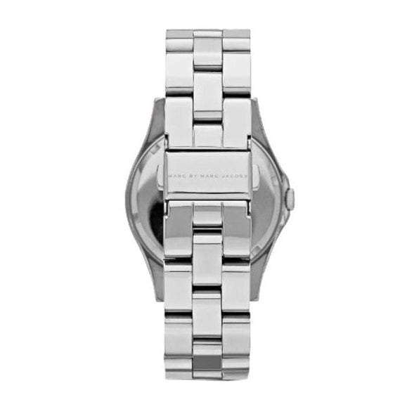  Shop Authentic Marc Jacobs Henry Silver Dial Silver Steel Strap Watch for Women - MBM3210 - Luxxuri