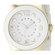  Shop Authentic Marc Jacobs Pelly White Dial White SIlicone Strap Watch for Women - MBM2525 - Luxxuri
