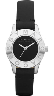  Shop Authentic Marc Jacobs Blade Black Dial Black Leather Strap Watch for Women - MBM1211 - Luxxuri