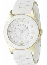  Shop Authentic Marc Jacobs Pelly White Dial White Silicone Strap Watch for Women - MBM2526 - Luxxuri