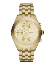  Shop Authentic Marc Jacobs Peeker Chronograph Gold Dial Gold Steel Strap Watch for Women - MBM3393 - Luxxuri