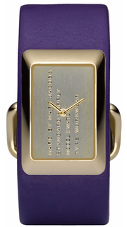  Shop Authentic Marc Jacobs Champagne Dial Purple Leather Strap Watch for Women - MBM2044 - Luxxuri