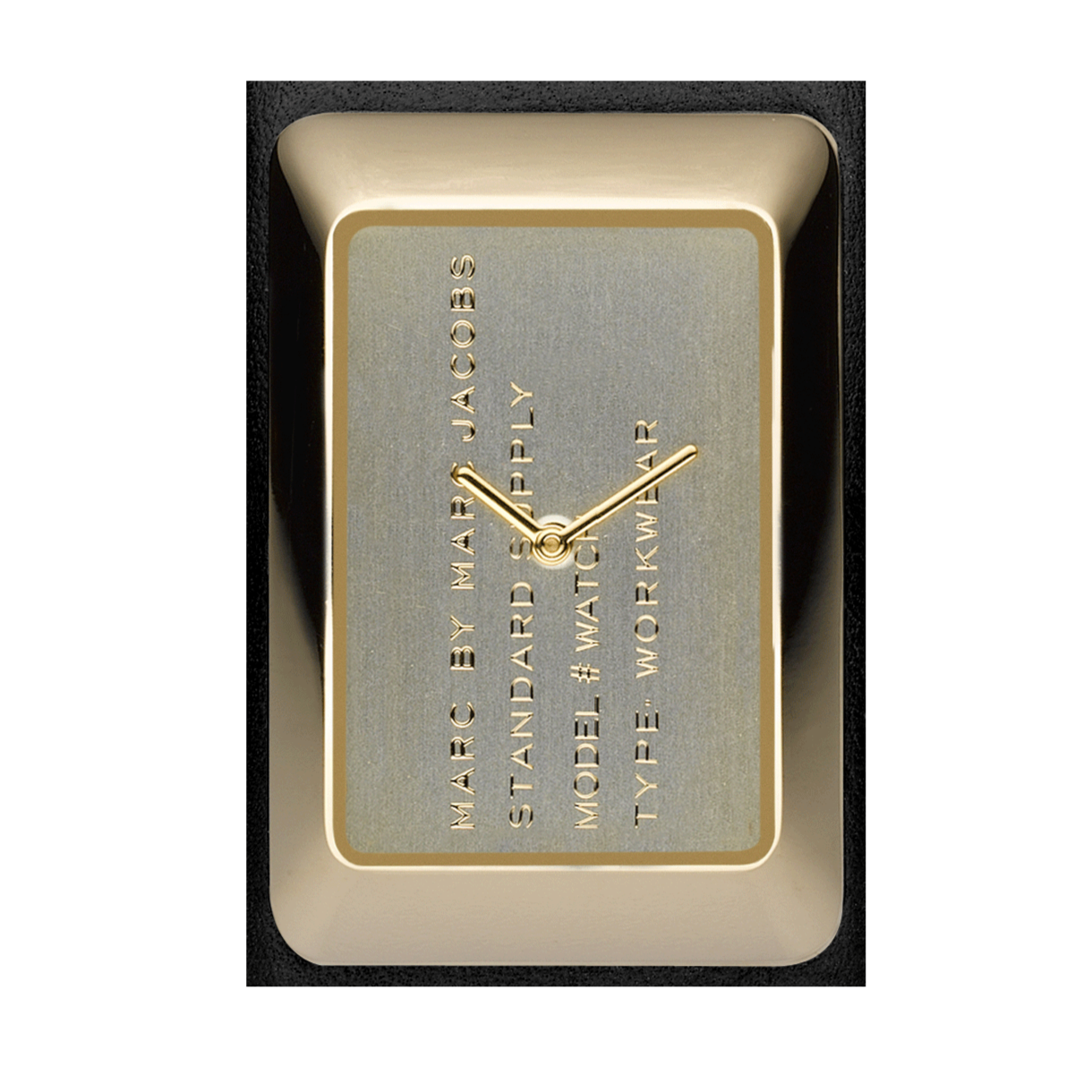  Shop Authentic Marc Jacobs Champagne Dial Black Leather Strap Watch for Women - MBM2047 - Luxxuri