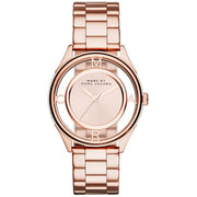  Shop Authentic Marc Jacobs Tether Transparent Rose Gold Dial Rose Gold Steel Strap Watch for Women - MBM3414 - Luxxuri
