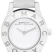  Shop Authentic Marc Jacobs Mini Blade White Dial White Leather Strap Watch for Women - MBM1206 - Luxxuri