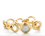  Shop Authentic Marc Jacobs Rock White Dial Gold Steel Strap Watch for Women - MBM3005 - Luxxuri