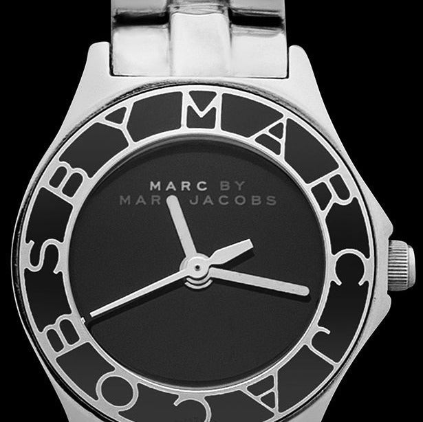  Shop Authentic Marc Jacobs Blade Black Dial Silver Steel Strap Watch for Women - MBM3059 - Luxxuri