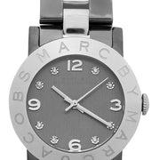  Shop Authentic Marc Jacobs Amy Grey Dial Grey Steel Strap Watch for Women - MBM3196 - Luxxuri