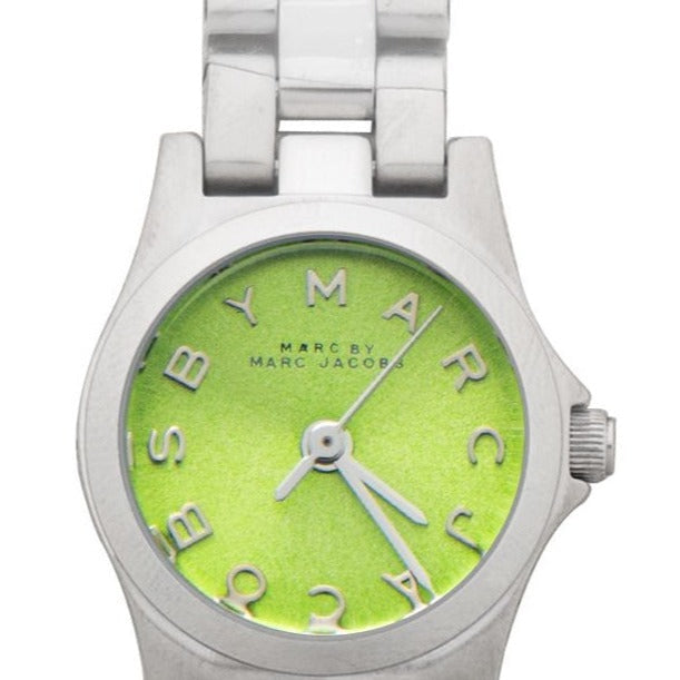  Shop Authentic Marc Jacobs Henry Yellow Dial Silver Steel Strap Watch for Women - MBM3201 - Luxxuri