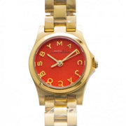  Shop Authentic Marc Jacobs Henry Dinky Red Dial Gold Steel Strap Watch for Women - MBM3202 - Luxxuri