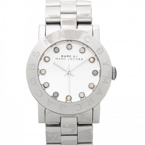  Shop Authentic Marc Jacobs Amy Dexter Silver Dial Silver Steel Strap Watch for Women - MBM3214 - Luxxuri