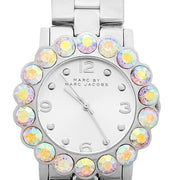  Shop Authentic Marc Jacobs Amy Silver Dial Silver Steel Strap Watch for Women - MBM3222 - Luxxuri