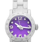  Shop Authentic Marc Jacobs Amy Purple Dial Silver Steel Strap Watch for Women - MBM3228 - Luxxuri
