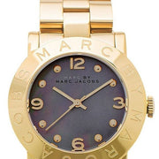  Shop Authentic Marc Jacobs Amy Black Dial Gold Steel Strap Watch for Women - MBM3273 - Luxxuri